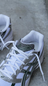 Mens Asics Gel-1130 (White/Forest Night)