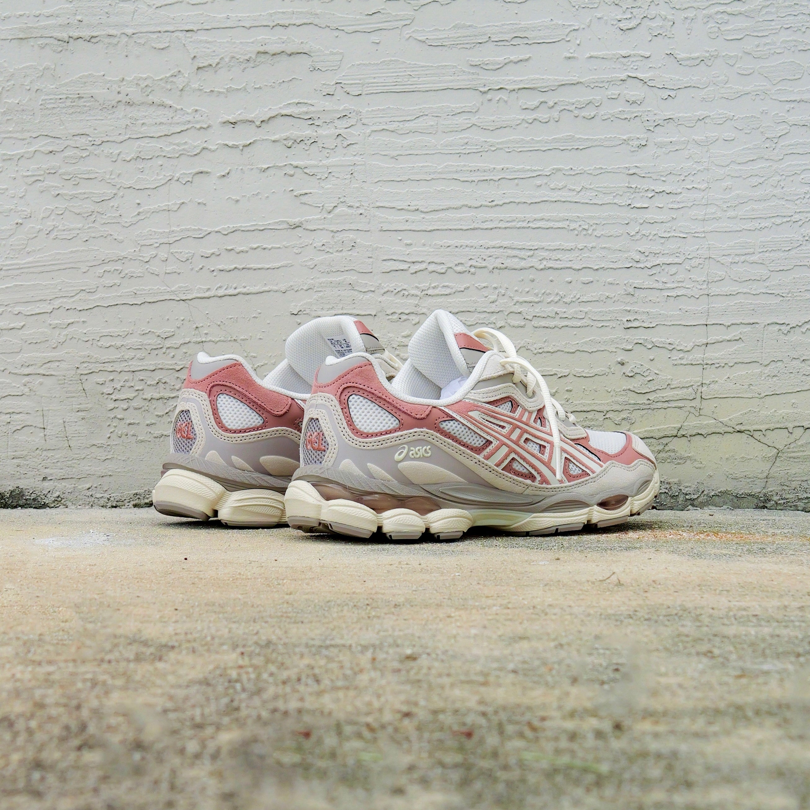 Mens Asics Gel-NYC (Cream/Umeboshi)