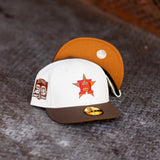 New Era Houston Astros 50th Anniversary Bronze UV (Off White/Walnut) 59Fifty Fitted - New Era