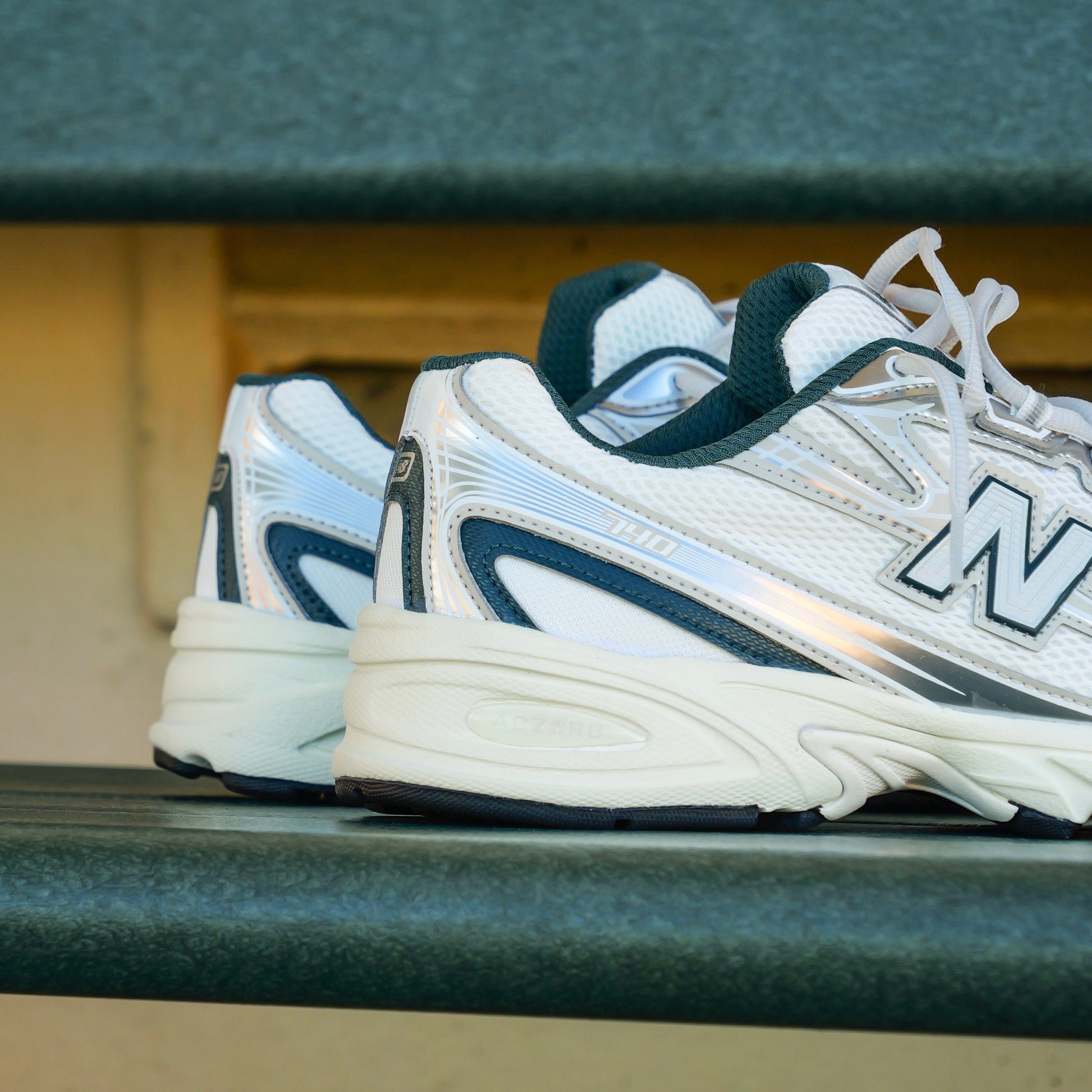 Mens New Balance 740 (Green/Beige) - U740EL