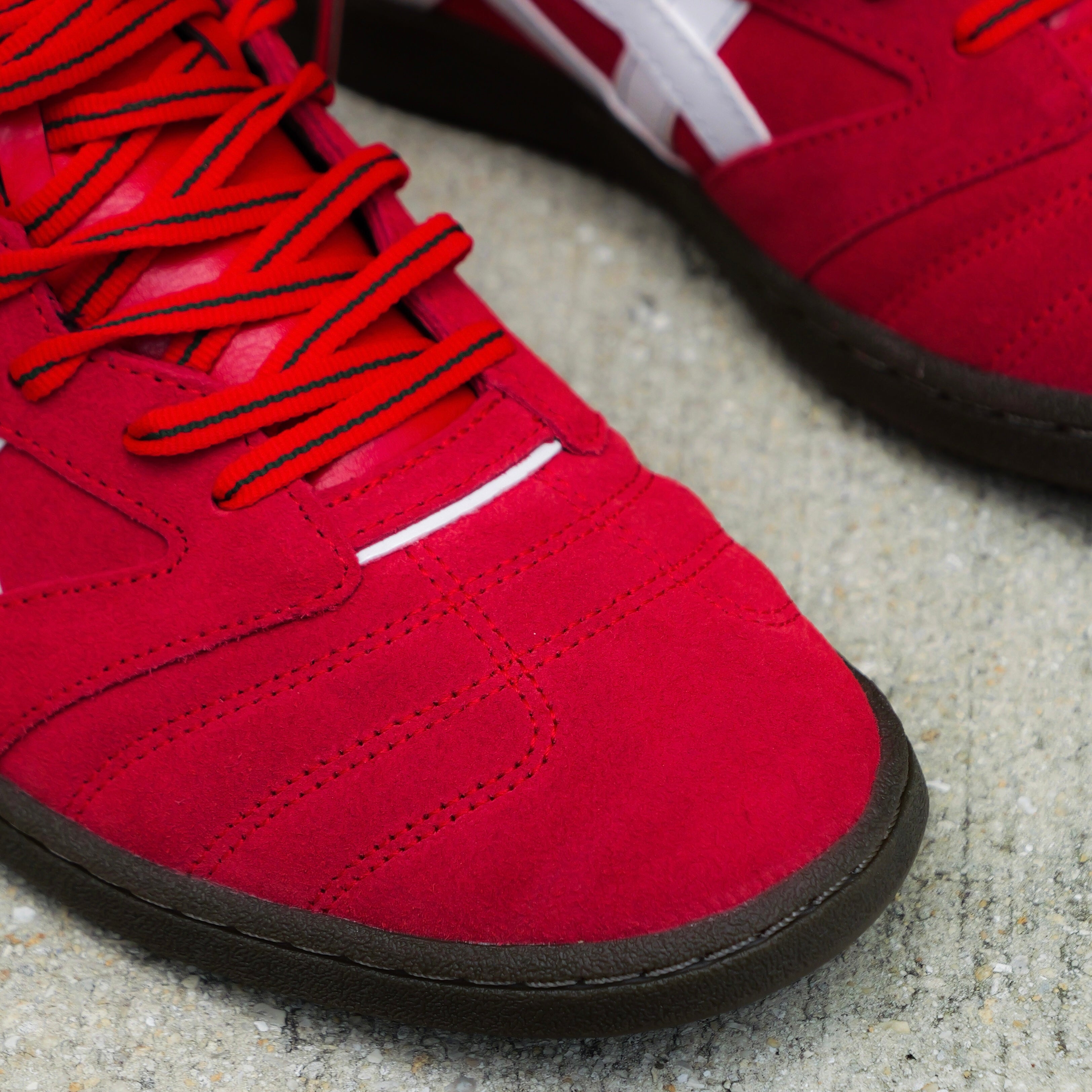 Mens Asics LEGGEREZZA ST (Classic Red/White)