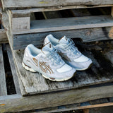Mens Asics Gel-NYC (Cream/Cement Grey)