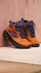 Mens Saucony Trekker LS (Ginger/Naval)