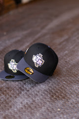 New Era Texas Rangers 40th Anniversary Grey UV (Black/Graphite) 59Fifty Fitted - New Era