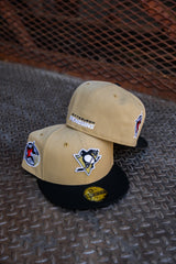 New Era Pittsburgh Penguins Maple Leafs ASG Grey UV (Vegas Gold/Black) 59Fifty Fitted - New Era