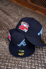 New Era Atlanta Braves 2000 All-Star Game Sky UV 59Fifty Fitted (Navy) - New Era