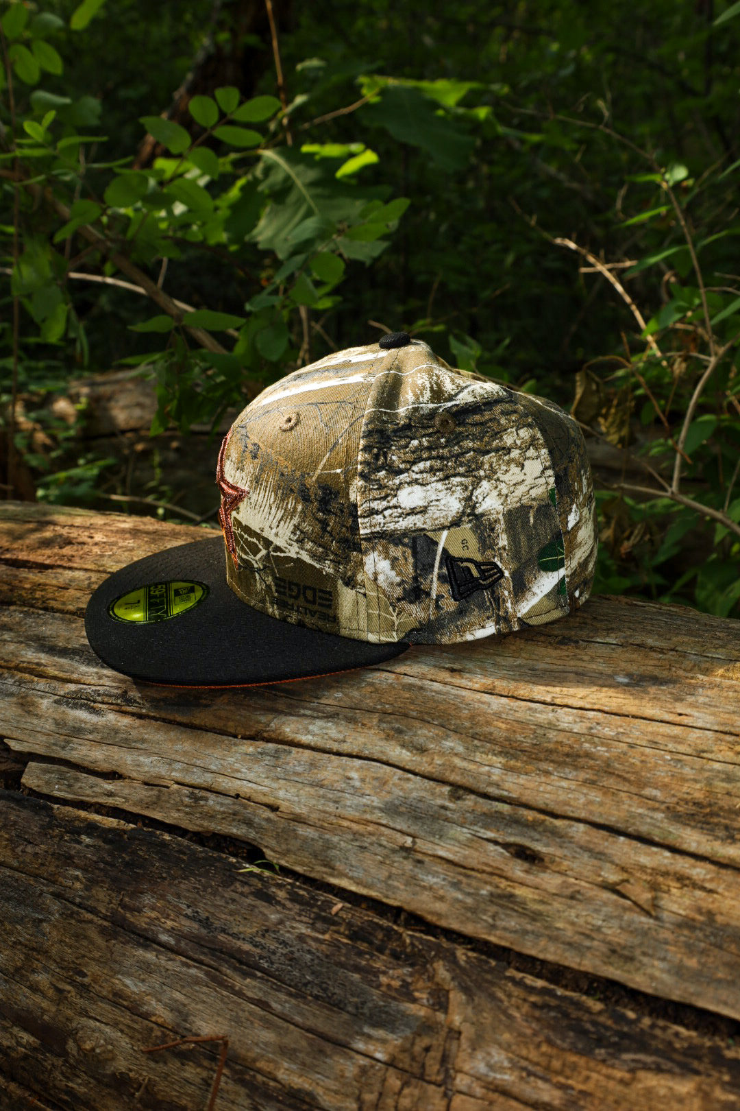 New Era Houston Astros 2005 World Series Side Patch Rust UV 59Fifty Fitted (Realtree Camo/Black)