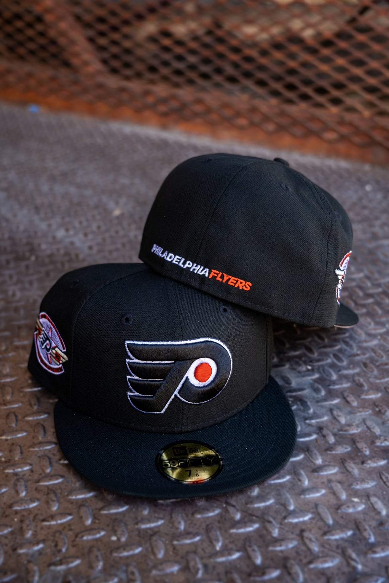 New Era Philadelphia Flyers 1992 All-Star Game Pink UV (Black) 59Fifty Fitted - New Era