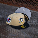New Era Pittsburgh Penguins Maple Leafs ASG Grey UV (Vegas Gold/Black) 59Fifty Fitted - New Era