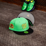 New Era Washington Nationals Stadium Side Patch Grey UV (Weatherman) 59Fifty Fitted - New Era
