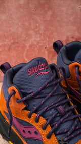 Mens Saucony Trekker LS (Ginger/Naval)