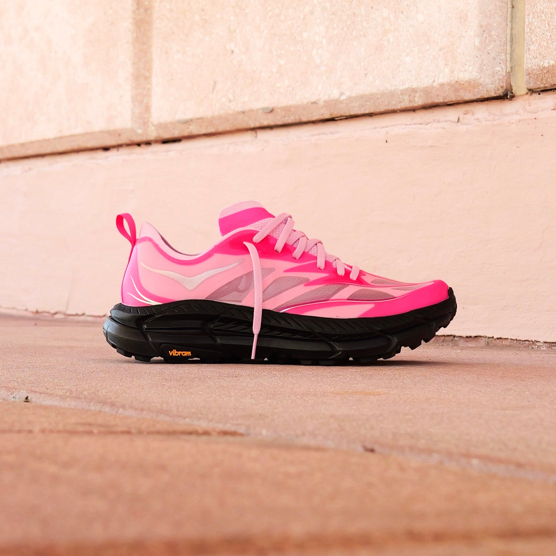 Hoka Mafate Speed 4 Lite (Pink/Black) - HOKA