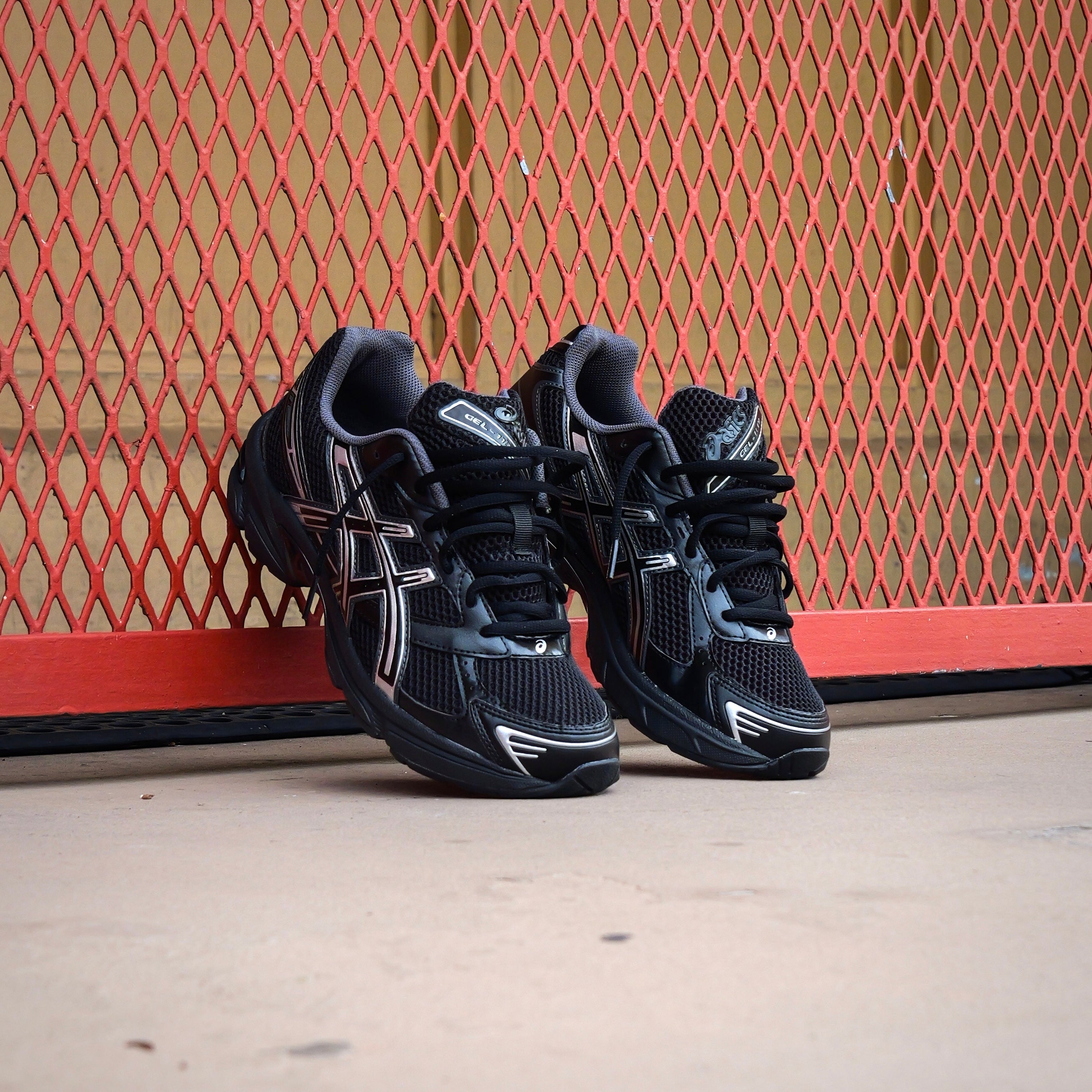 Mens Asics Gel-1130 (Black/Pure Silver)