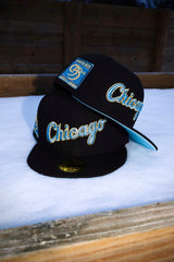 New Era Chicago White Sox 95th Anniversary Side Patch Fitted (Black)