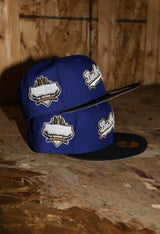 New Era Los Angeles Dodgers 40th Anniversary Side Patch Fitted (Royal/Black)