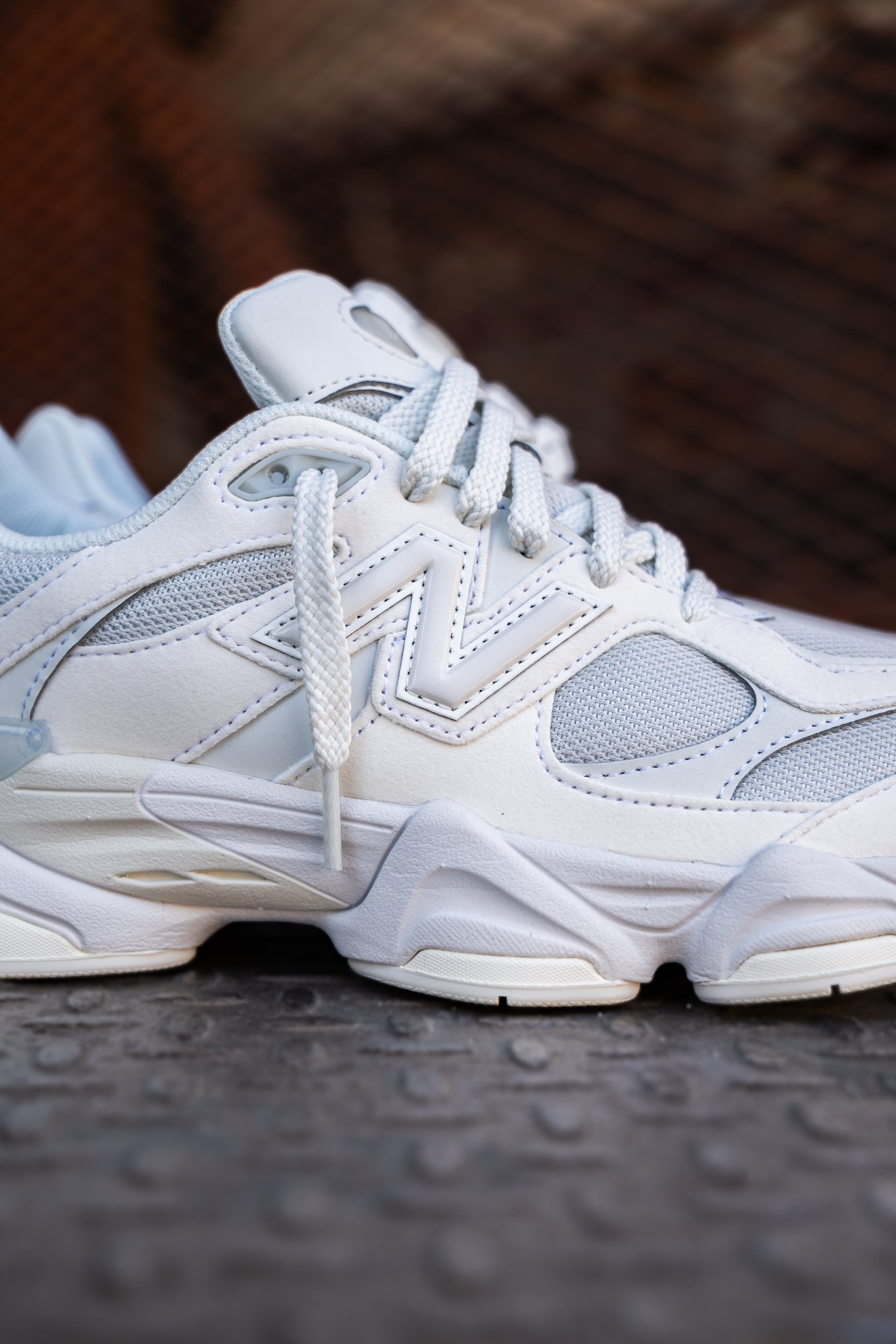 Gradeschool New Balance 9060 (Light Grey) - New Balance
