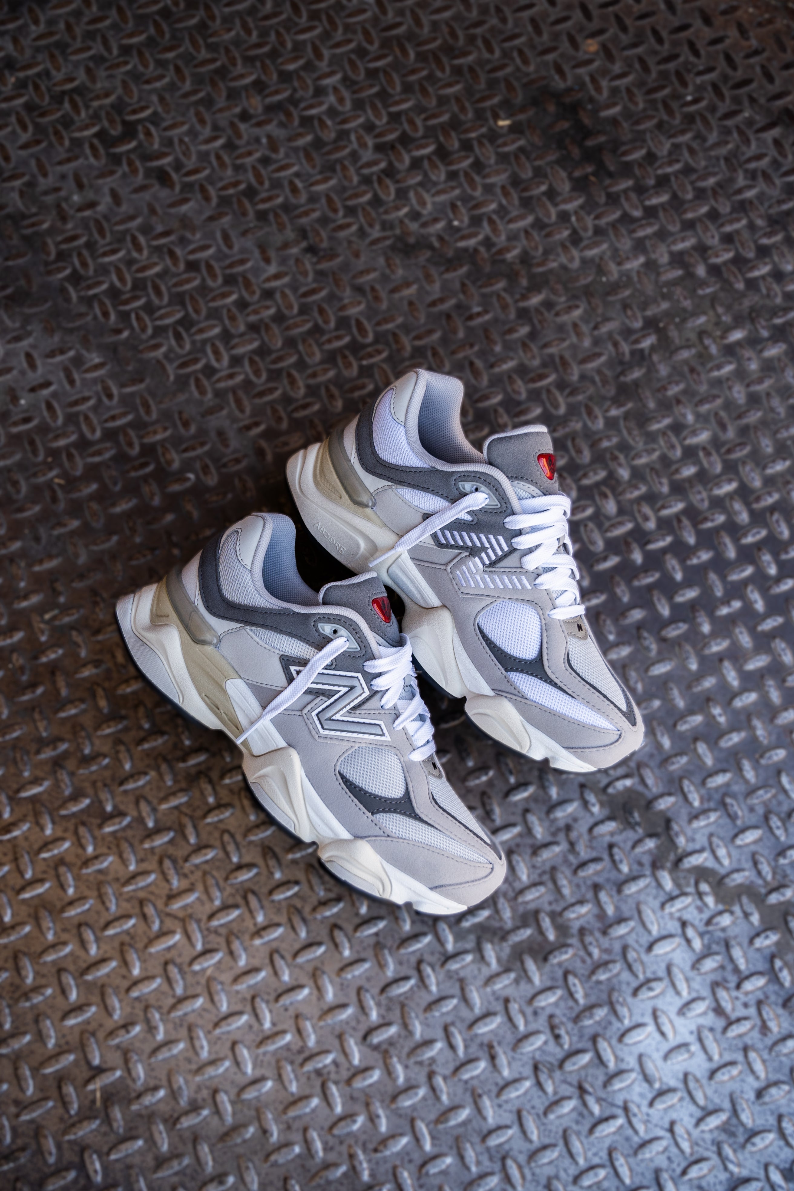 Gradeschool New Balance 9060 (Cement Grey) - New Balance