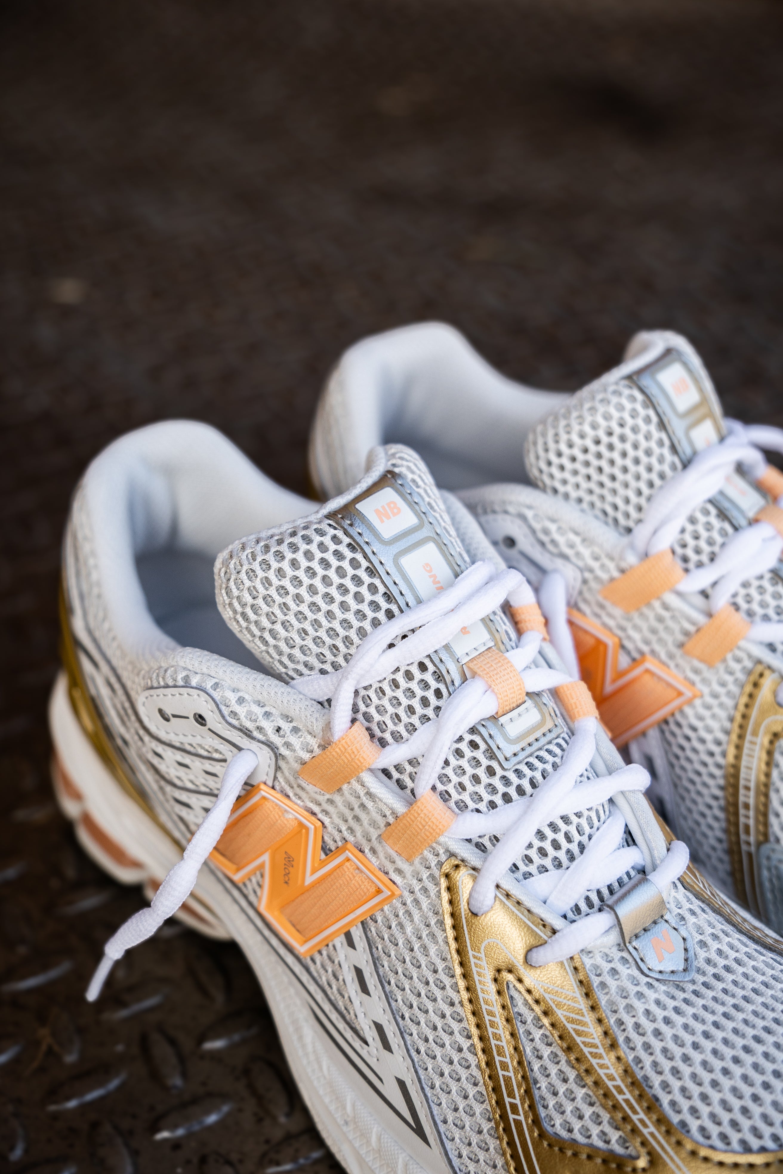 Gradeschool New Balance 1906 (Grey/Orange) - U1906RCH - New Balance