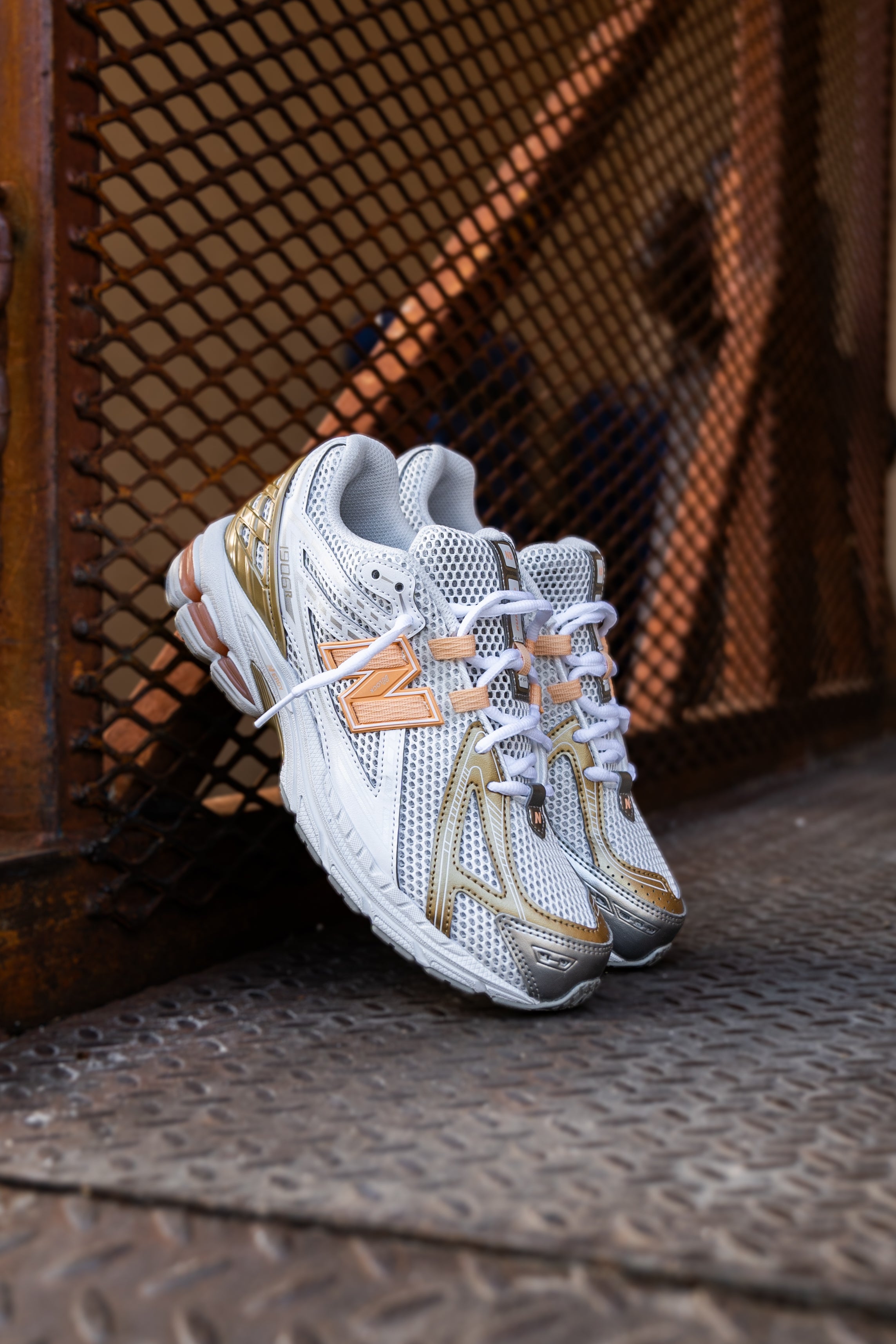 Gradeschool New Balance 1906 (Grey/Orange) - U1906RCH - New Balance