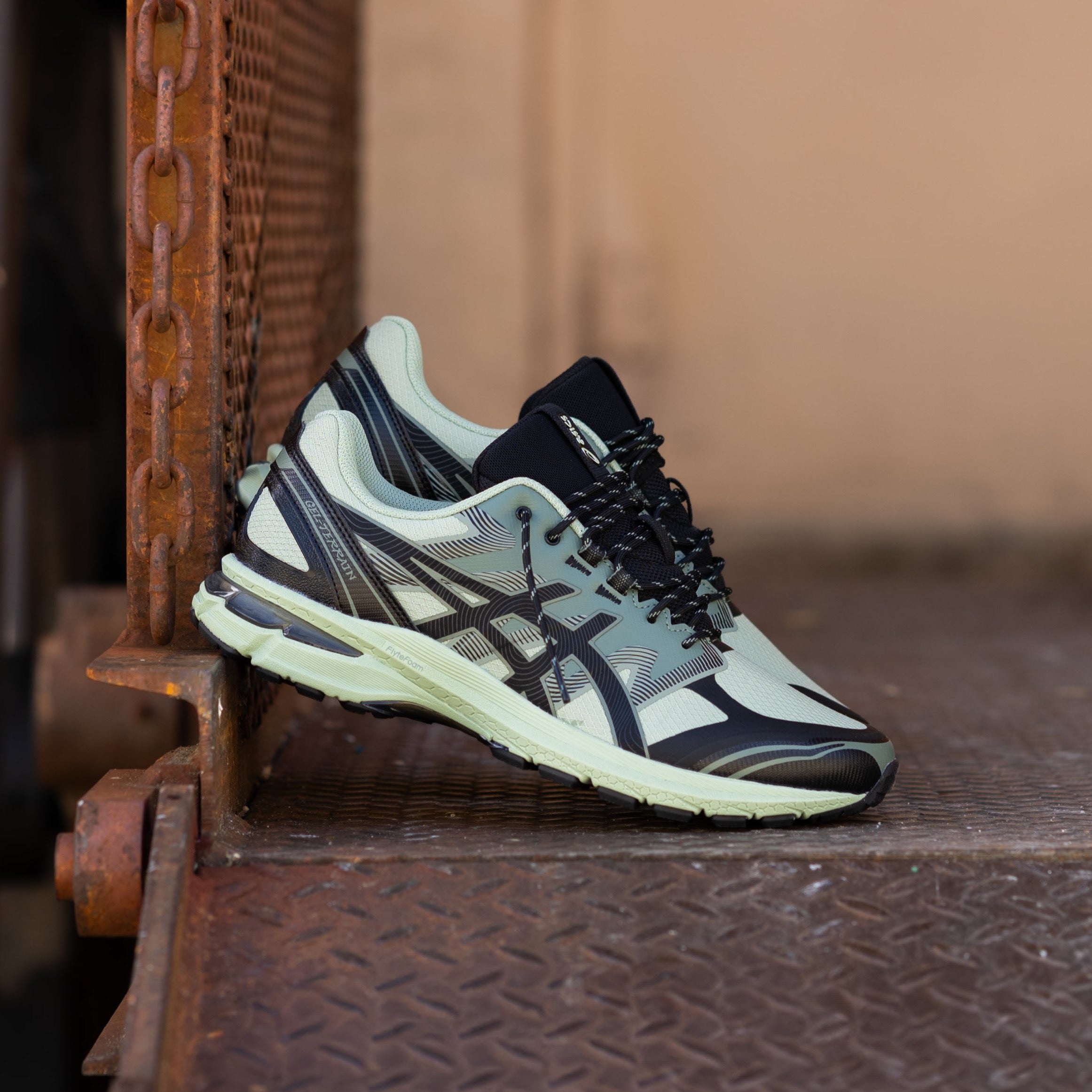 Mens Asics Gel-Terrain (Dark Jade/Black) - 1203A342-300 - Asics