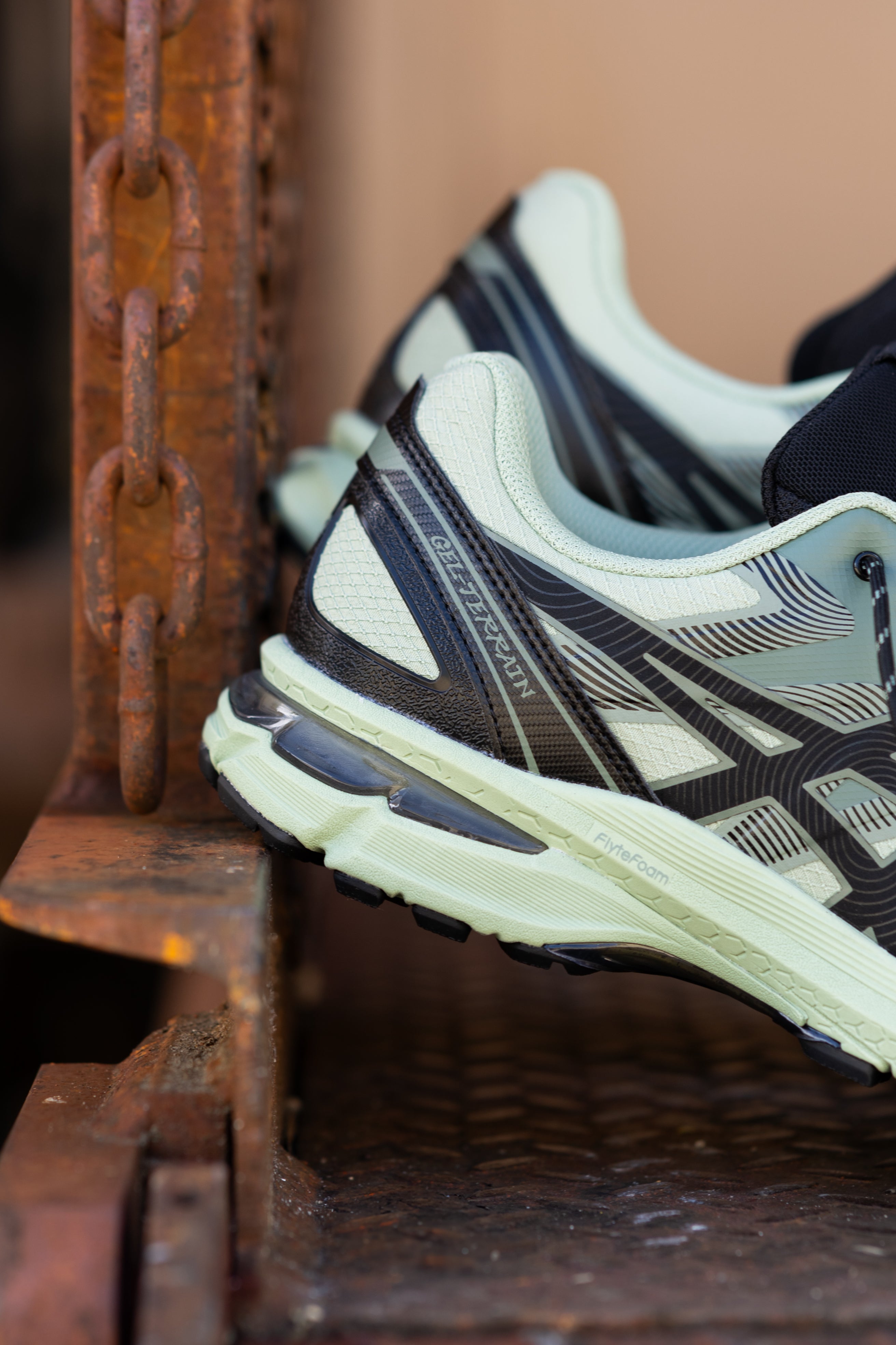 Mens Asics Gel-Terrain (Dark Jade/Black) - 1203A342-300 - Asics