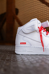 Nike x Supreme Air Force 1 Mid SP (White) - Nike