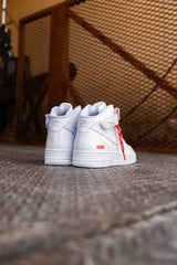 Nike x Supreme Air Force 1 Mid SP (White) - Nike