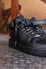 Nike x Supreme Air Force 1 Mid SP (Black) - Nike