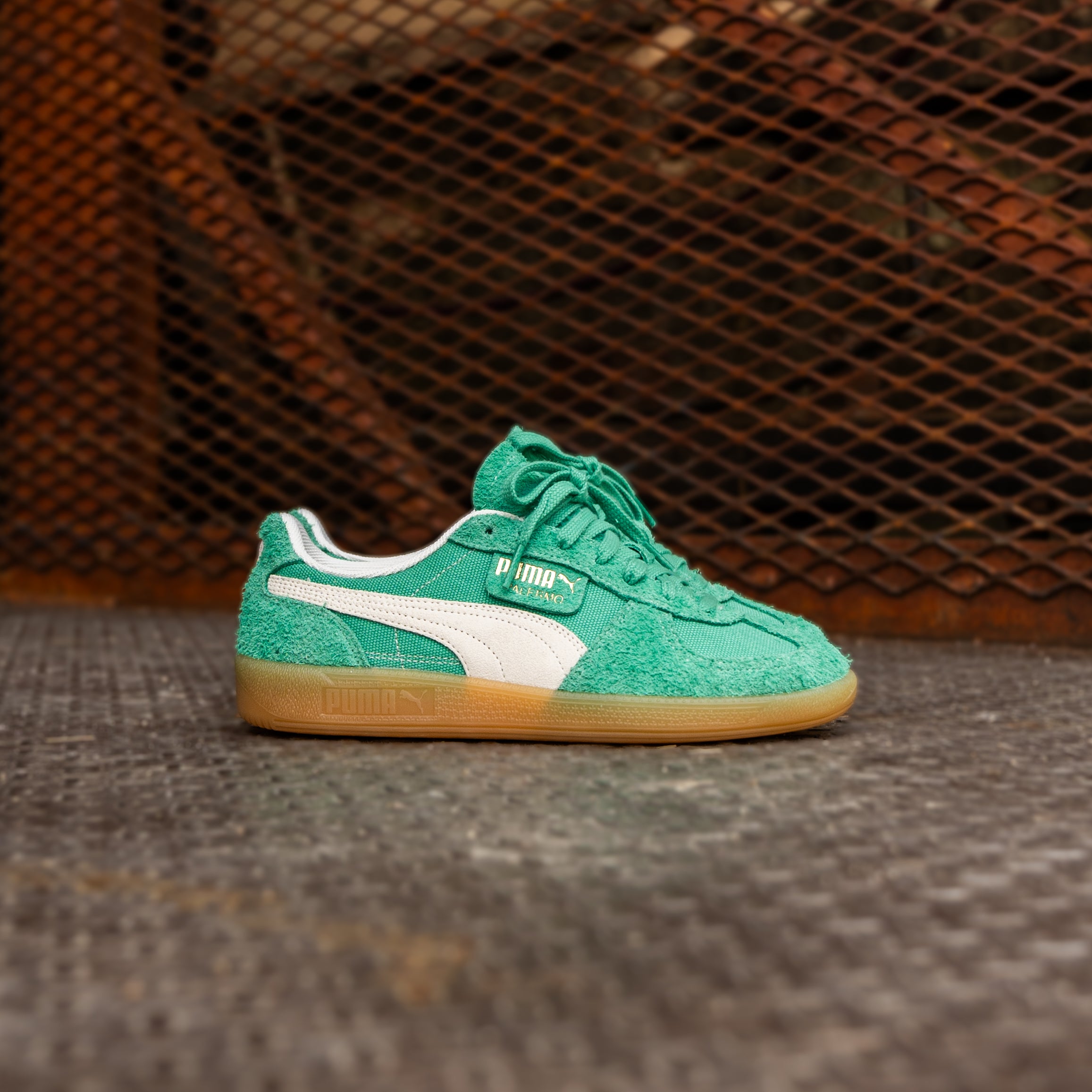 Mens Puma Palermo Vintage (Jade Frost/Frosted Ivory/Gum) - Puma