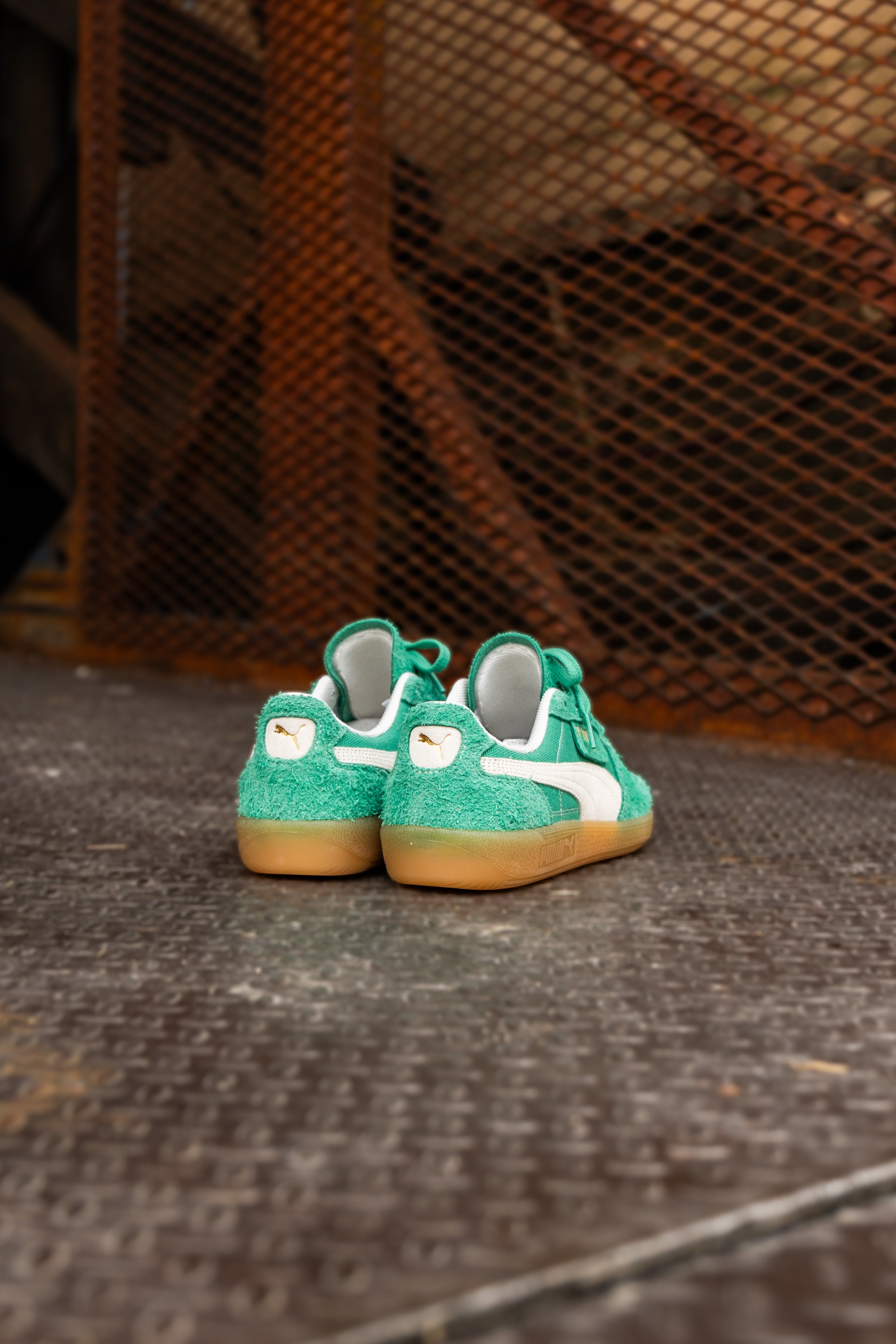 Mens Puma Palermo Vintage (Jade Frost/Frosted Ivory/Gum) - Puma
