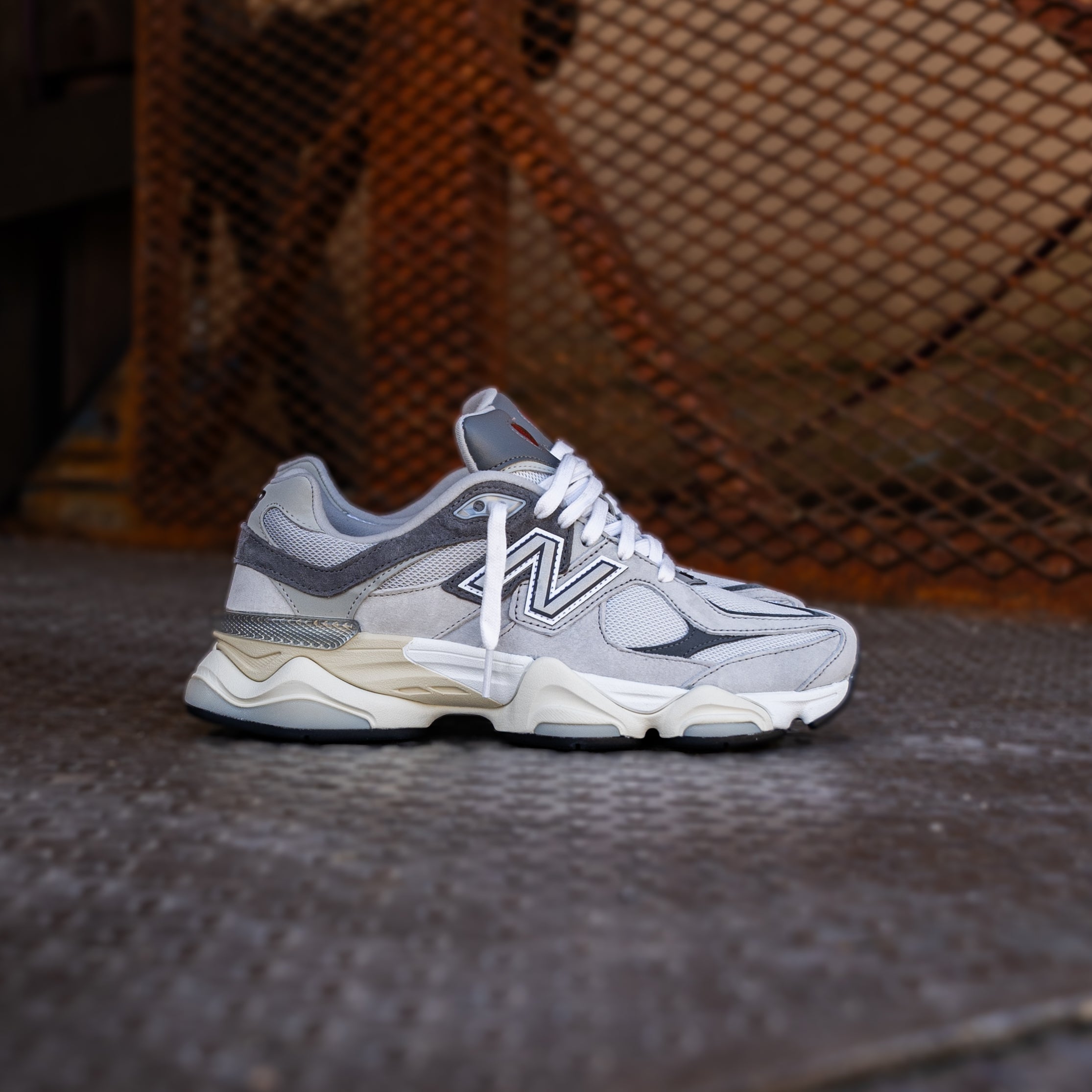 Mens New Balance 9060 (Grey/Grey) - New Balance