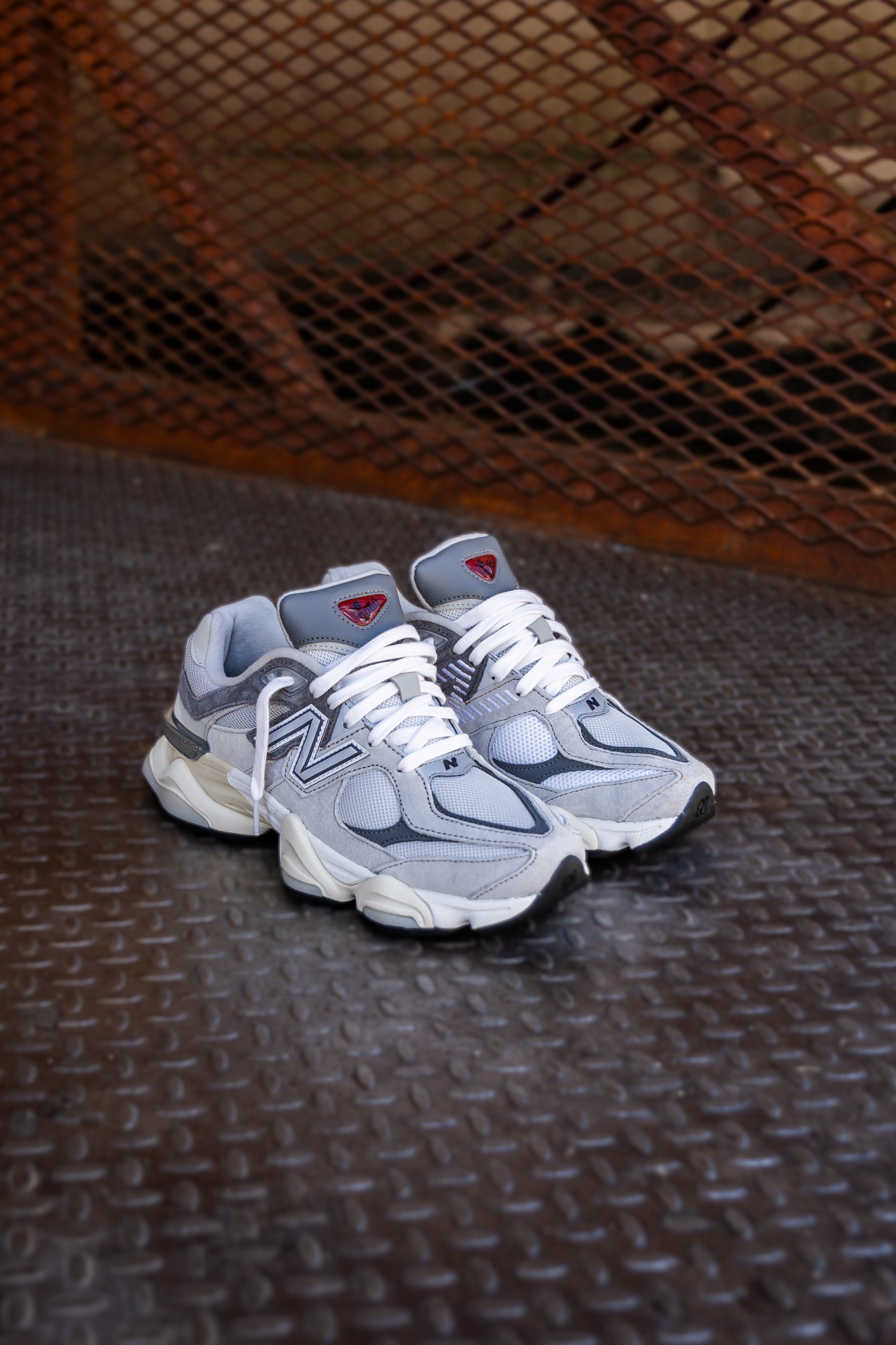 Mens New Balance 9060 (Grey/Grey) - New Balance