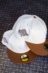 New Era New York Yankees 1996 WS Pink UV 59Fifty Fitted (Off White/Peanut) - New Era
