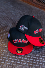New Era Chicago White Sox Grey UV 59Fifty Fitted (Black/Red) - New Era