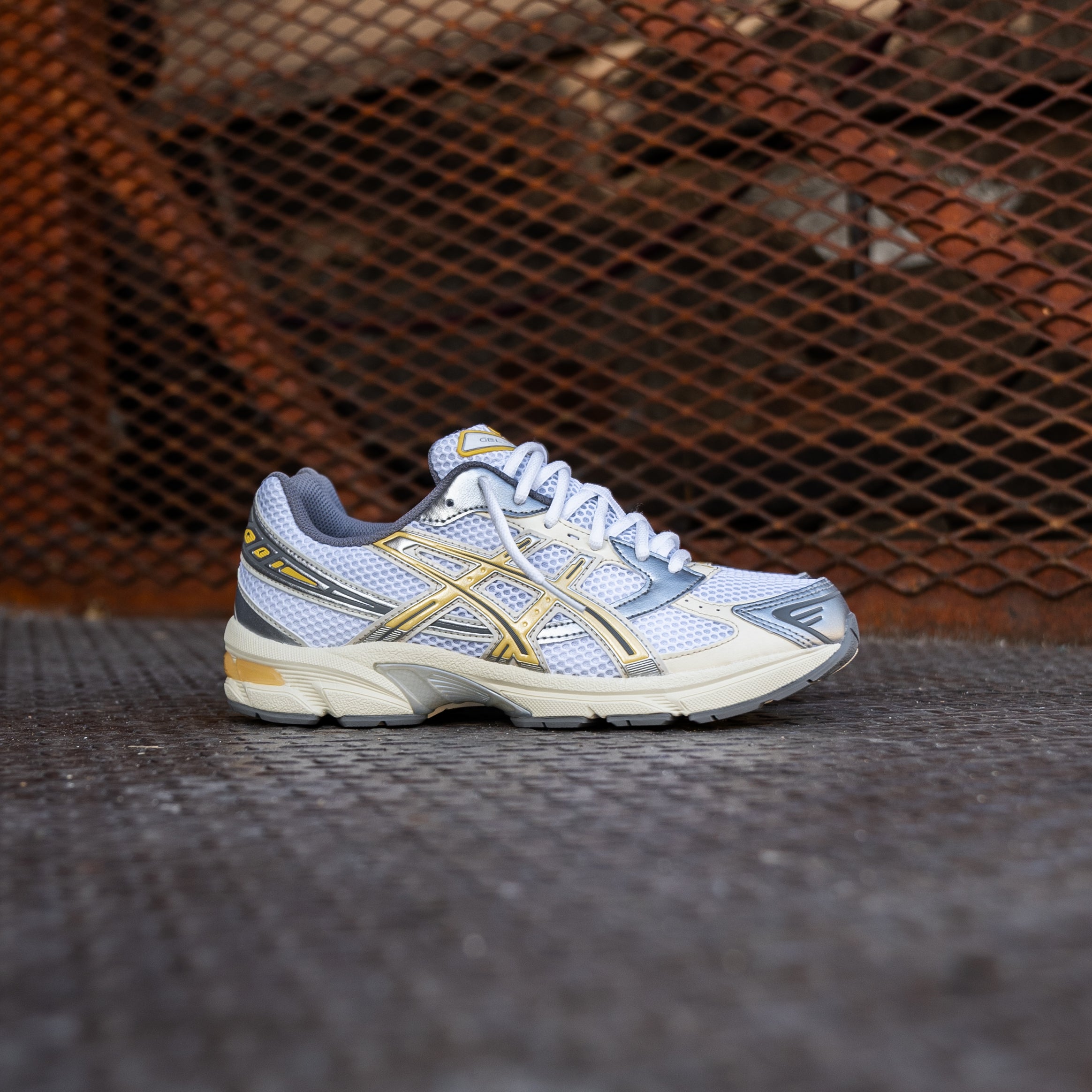 Mens Asics Gel-1130 (White/Faded Yellow) - Asics