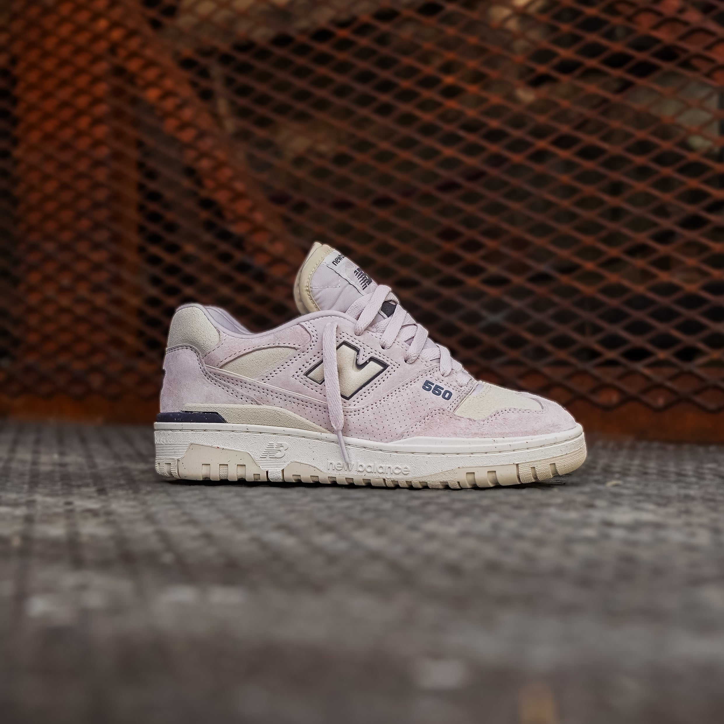 Women's New Balance 550 (Beige/Pink) - BBW550RC - New Balance