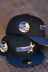 New Era Houston Astros 35th Anniversary Grey UV (Black/Navy) 59Fifty Fitted - New Era