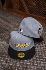 New Era Houston Astros 35th Anniversary Silver UV 59Fifty Fitted (Storm Grey/Black) - New Era