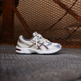 Mens Asics Gel-1130 (Cream/Reddish Brown) - Asics
