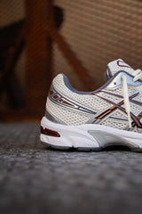 Mens Asics Gel-1130 (Cream/Reddish Brown) - Asics