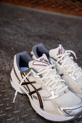 Mens Asics Gel-1130 (Cream/Reddish Brown) - Asics
