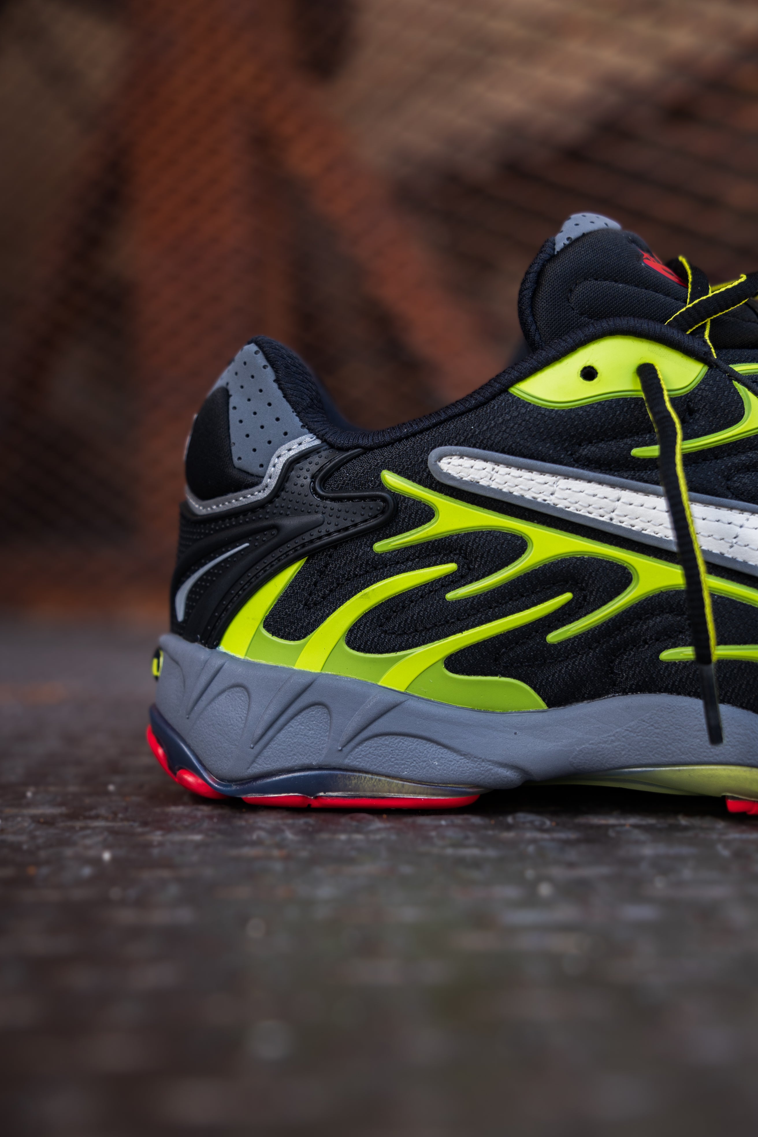 PUMA x A$AP ROCKY Inhale Mesh (Black/Warm White/Lime Pow) - Puma