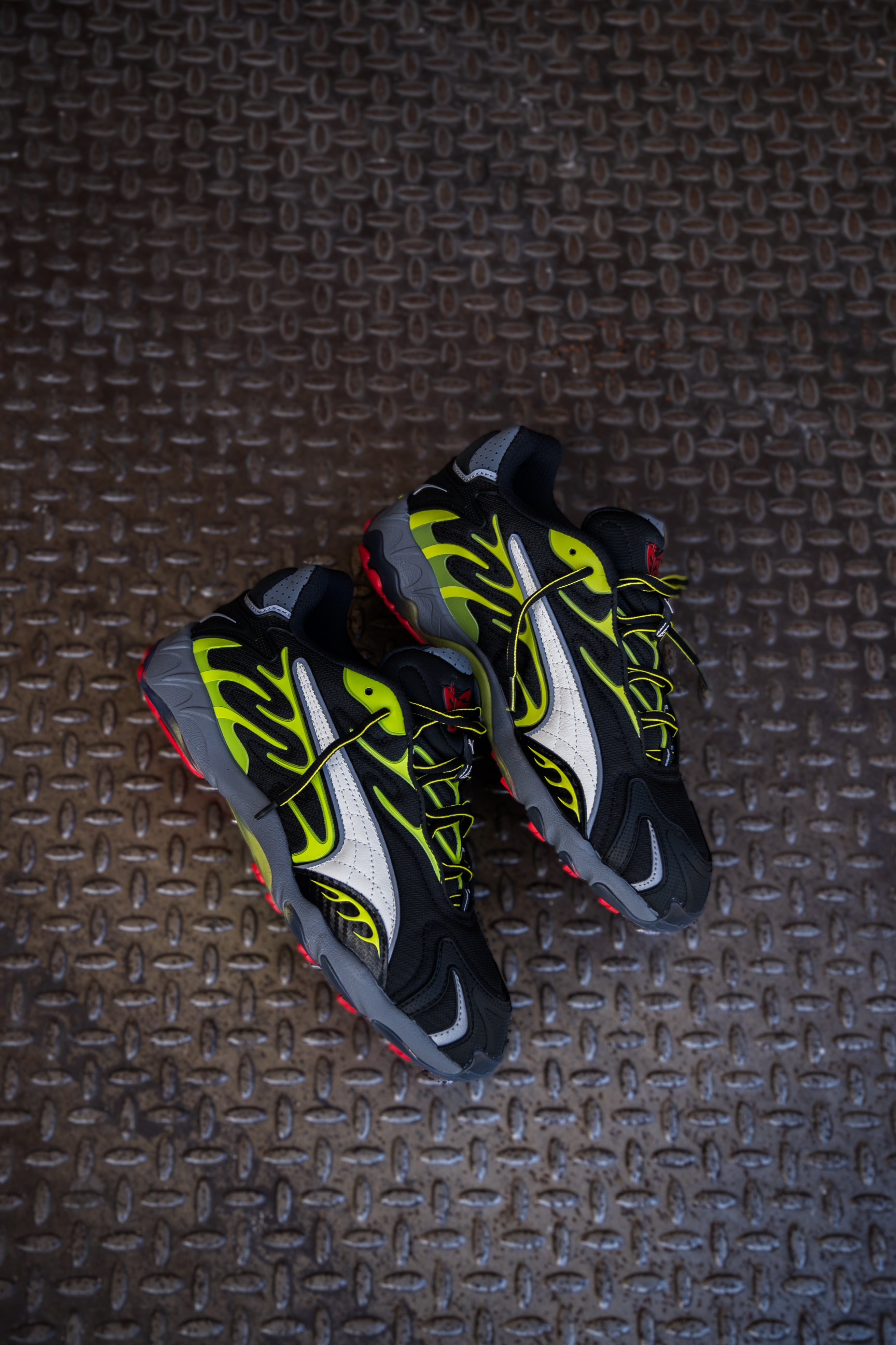 PUMA x A$AP ROCKY Inhale Mesh (Black/Warm White/Lime Pow) - Puma