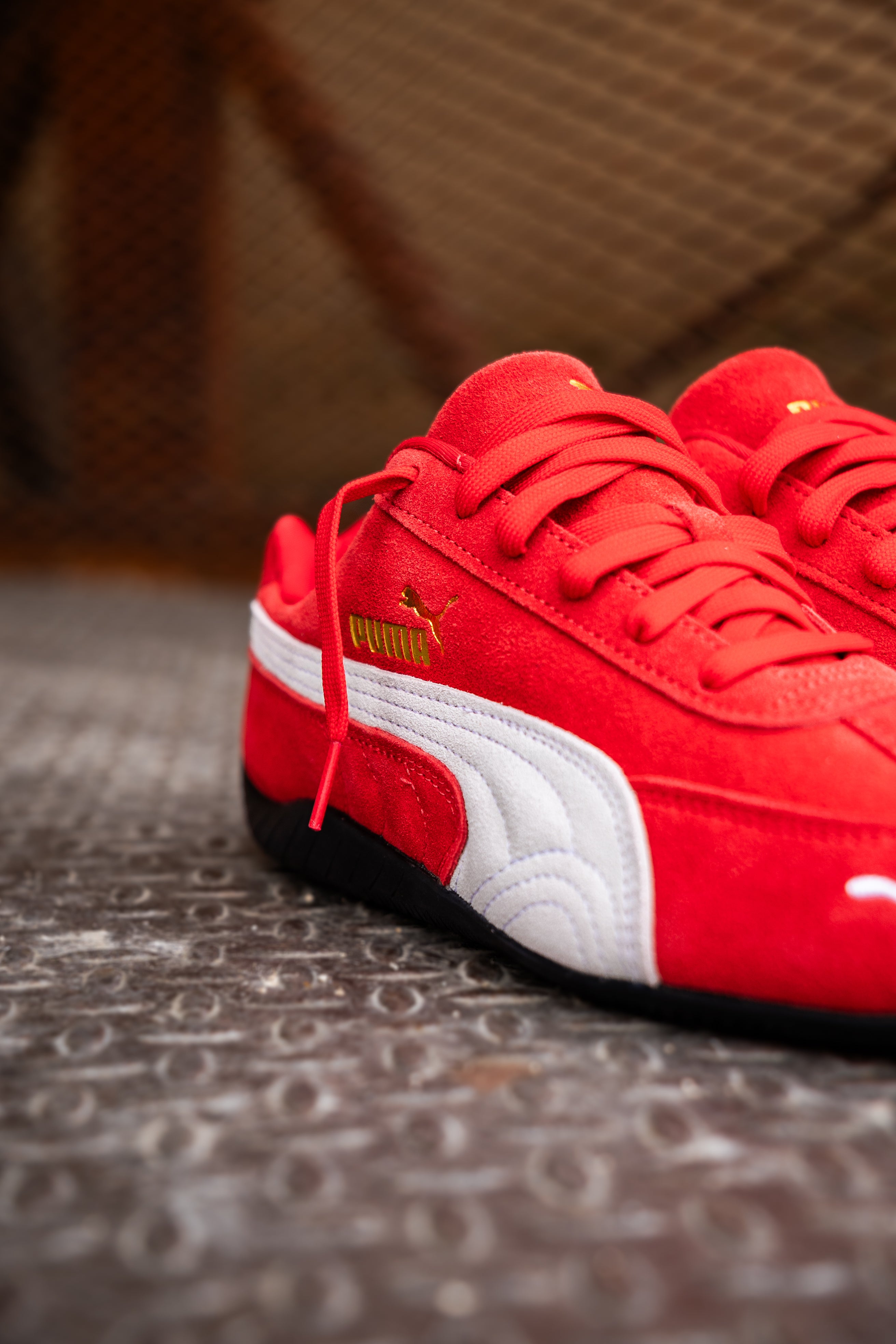 Mens Puma Speedcat OG (Puma Red/Puma White) - Puma