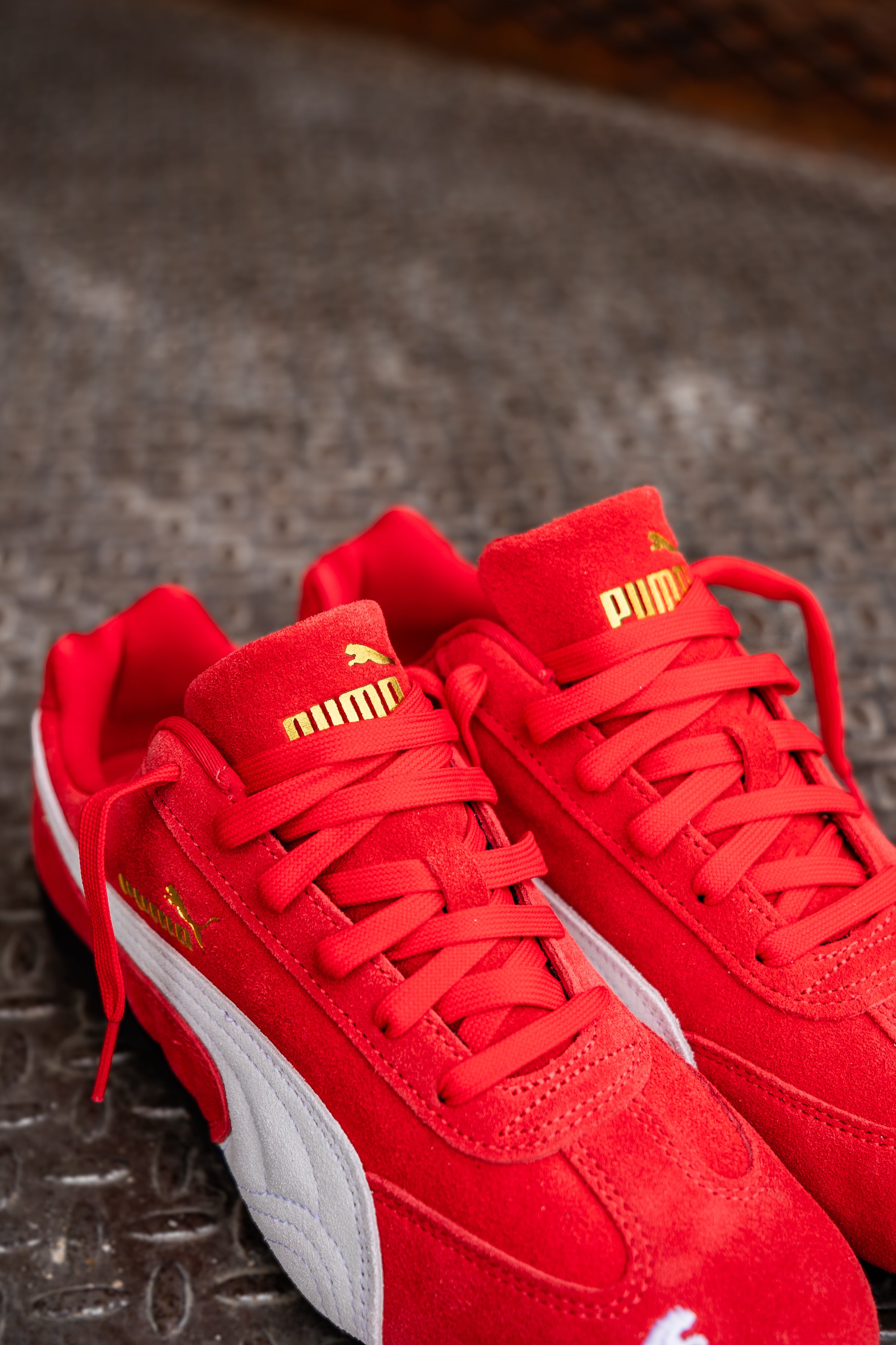 Mens Puma Speedcat OG (Puma Red/Puma White) - Puma