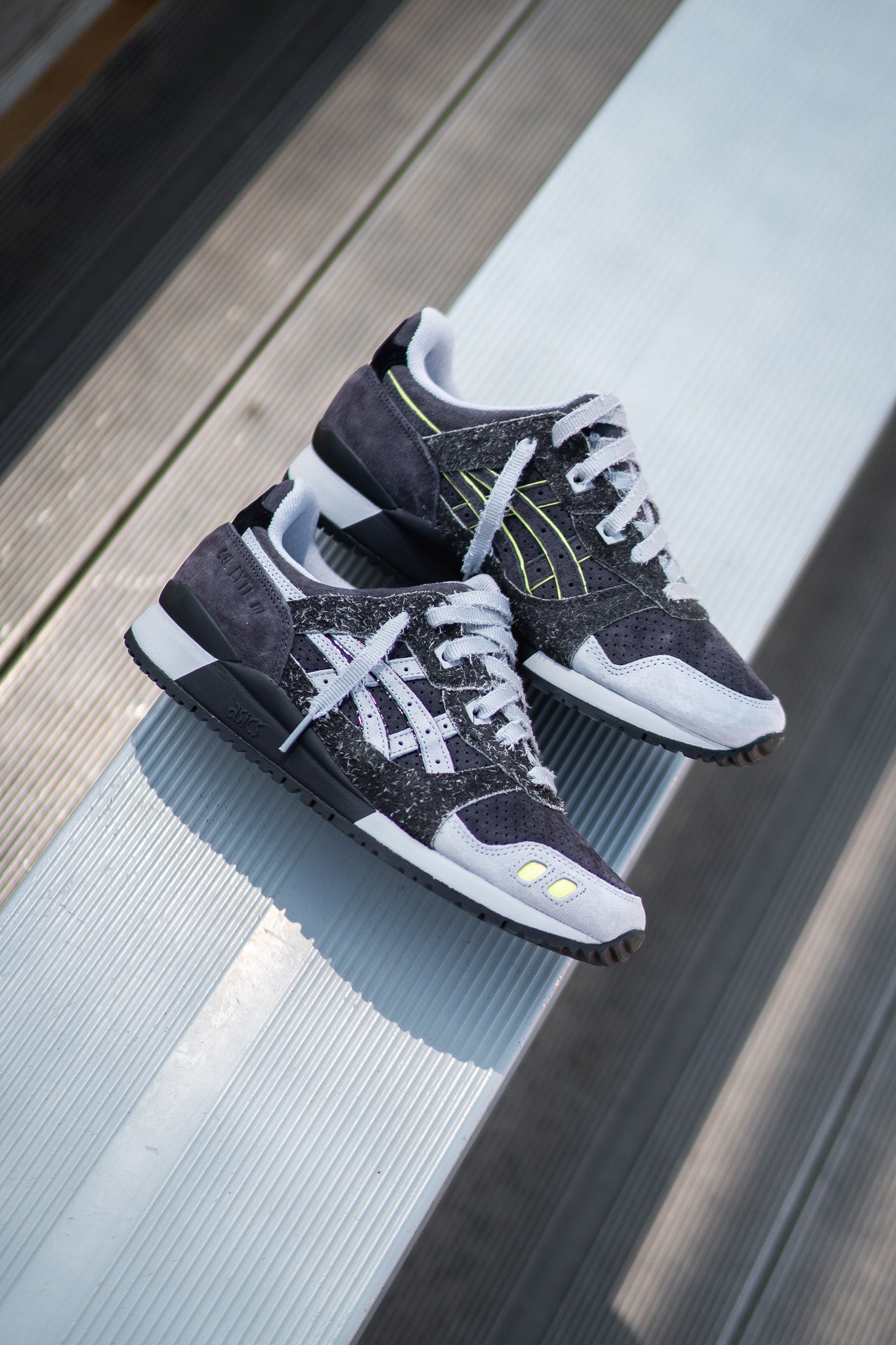 Mens Asics Gel-Lyte 3 OG (Phantom/Mid Grey) - Asics