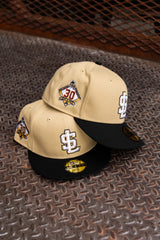 New Era Salt Lake City Bee 30th Anniversary Grey UV (Vegas Gold/Black) 59Fifty Fitted - New Era