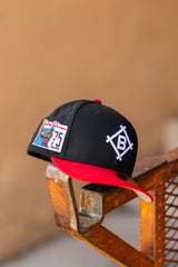 New Era Brooklyn Dodgers Jackie Robinson Grey UV (Black/Red) 59Fifty Fitted - New Era