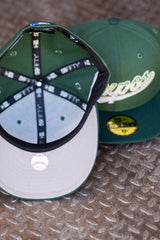 New Era Montreal Expos Grey UV (Green/Dark Green) 59Fifty Fitted - New Era