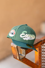 New Era Montreal Expos Grey UV (Green/Dark Green) 59Fifty Fitted - New Era